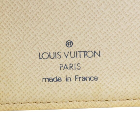 Louis Vuitton  Viennois Damier Azur Bifold Wallet White - Picture 12 of 13